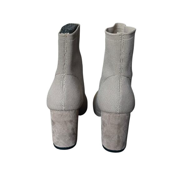 MIA Braxton Fly Knit Dark Sand Ankle Boots Women’s Size 8.5M NWOB - Picture 3 of 8